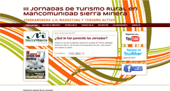 Desktop Screenshot of jornadas.sierraminera.org
