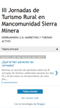 Mobile Screenshot of jornadas.sierraminera.org